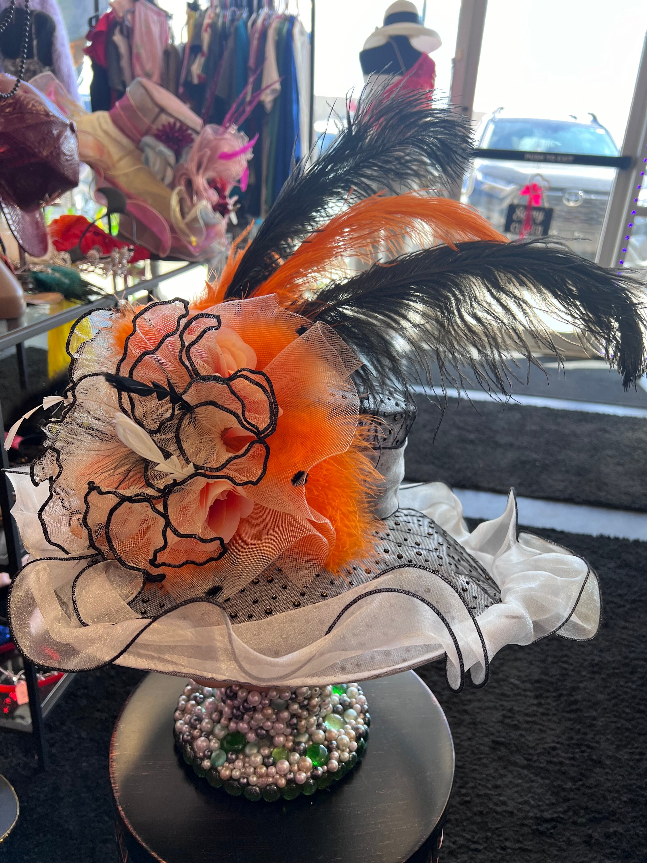 Susie derby hat Occasion Hats — Susie Barford Millinery main image 4