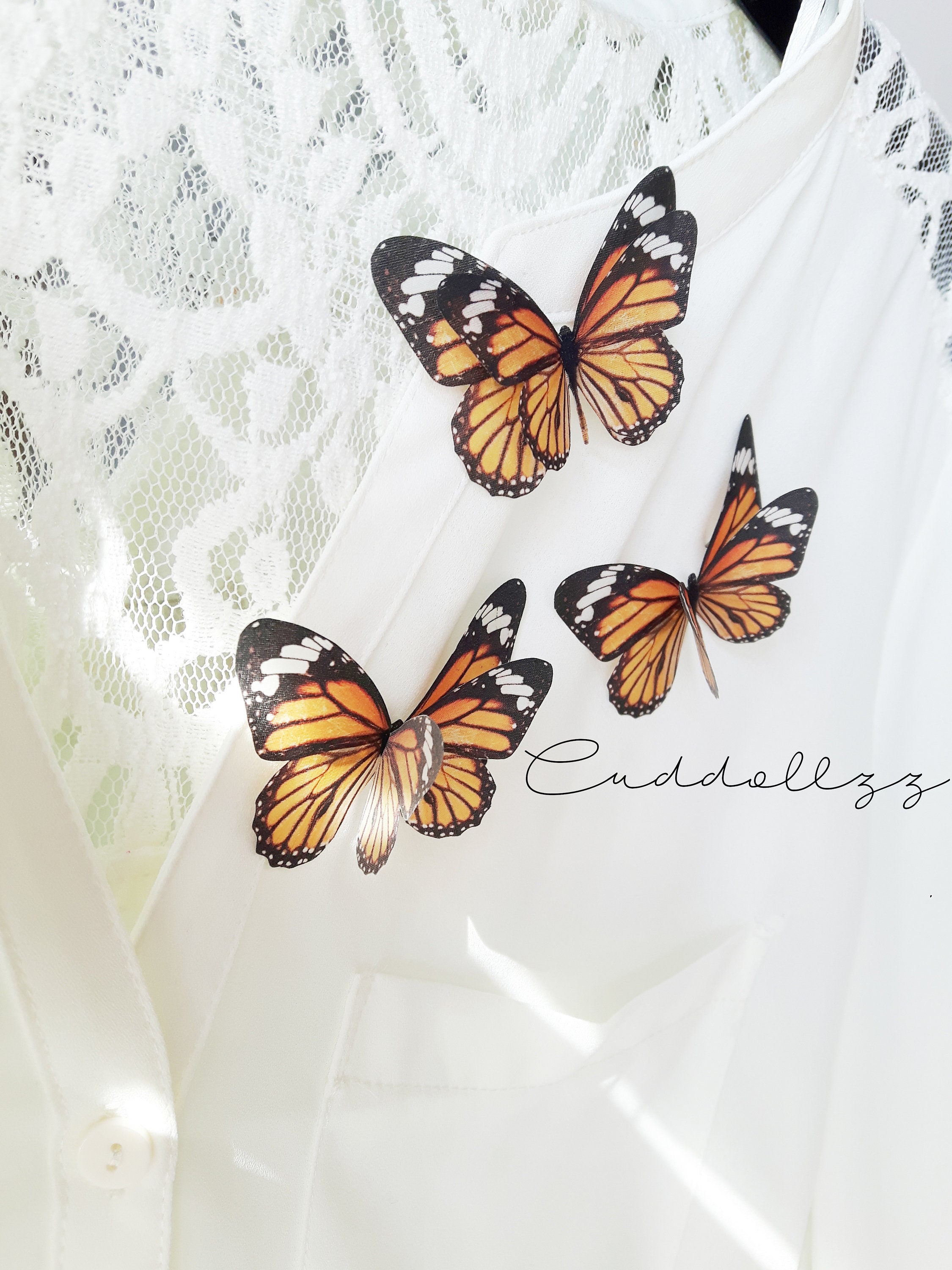 Butterflies Silk Shirt