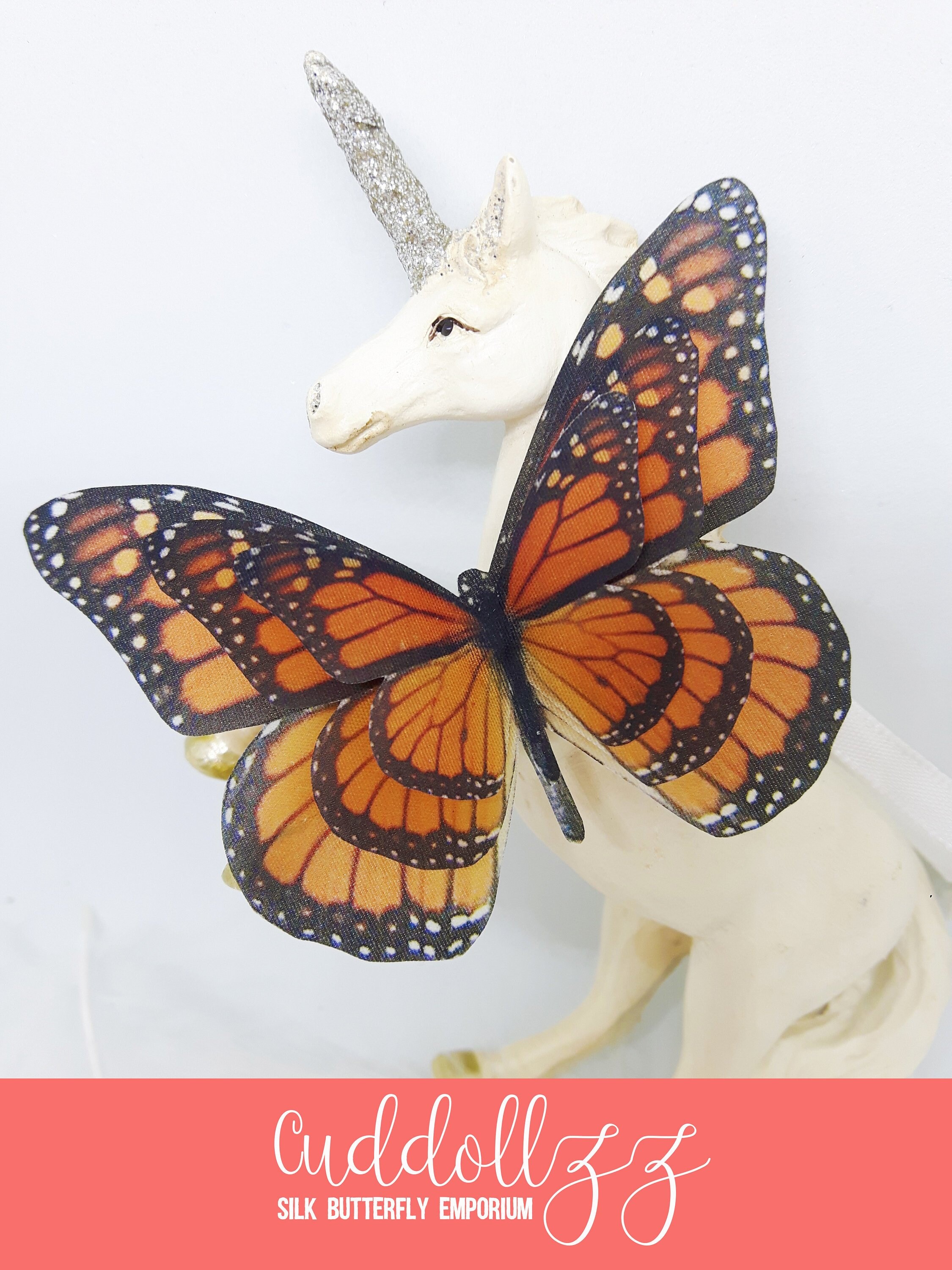 オーバーン バタフライ ヘアクリップ - Etsy 日本