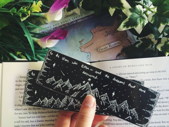 To The Stars - A Court of Thorns and Roses Bookmark
