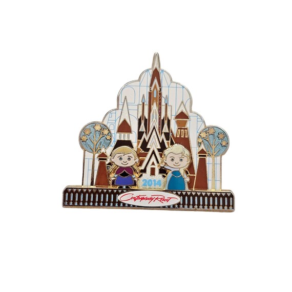 Disney's Frozen Anna & Elsa Contemporary Resort Gingerbread House 2014 Trade Pin L301