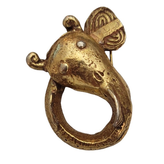 ALVA Studios Museum Replica Catfish Figural Pin Brooch, Signed E531