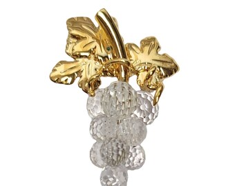 【Sinoon】 Dangling Grape Brooch MUSINSA | SINOON Dangling Grape Brooch (Silver Gold)