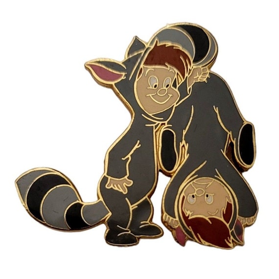 2002 Disney Peter Pan's Twins Return To Neverland Pin E160