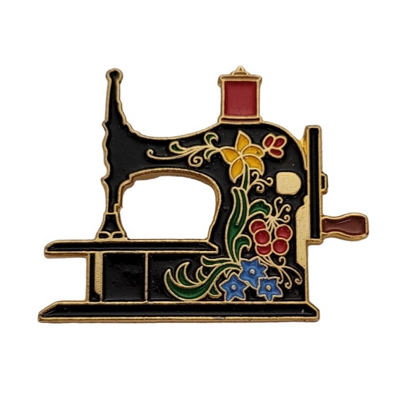 Clotilde 20-Year Celebration 1971-1991 Sewing Machine Pin E267