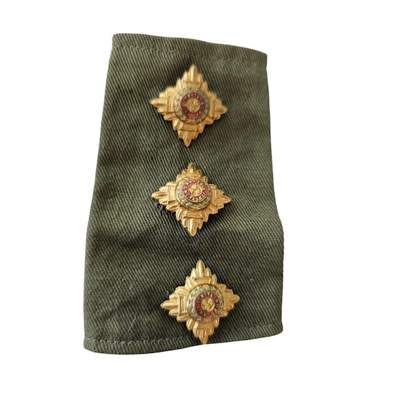 WWII British Uniform Buttons Badges, Lot of Three