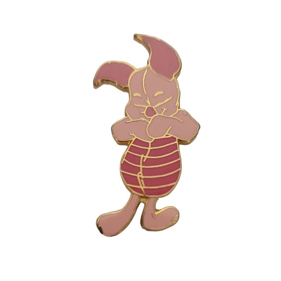 Disney 2001 Winnie The Pooh Laughing Piglet Trade Pin E184