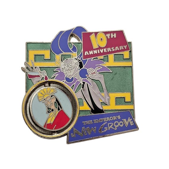 10th Anniversary Disney The Emperor’s New Groove Pin, L449