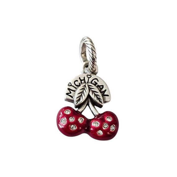 Brighton Michigan Cherries Charm