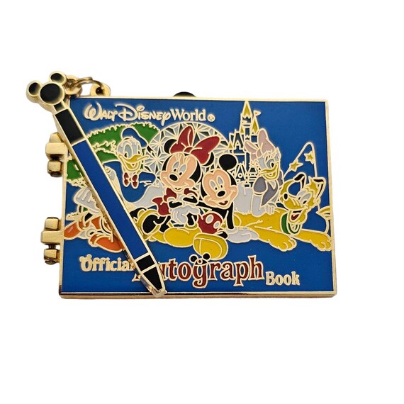 Disney 2010 Autograph Book Pin L352