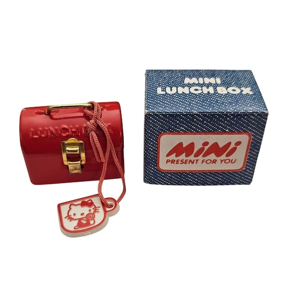 Sanrio Little Kitty 1976 Japan Mini Lunch Box, New Old Stock J855