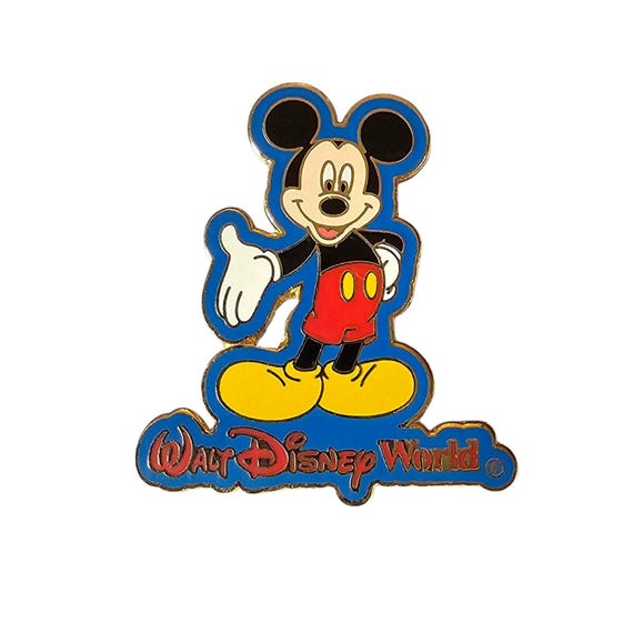 Disney Pin Mickey Mouse Walt Disney World Pin