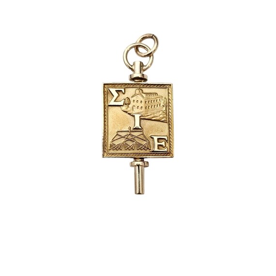 Sigma Iota Epsilon 10K Pendant J807