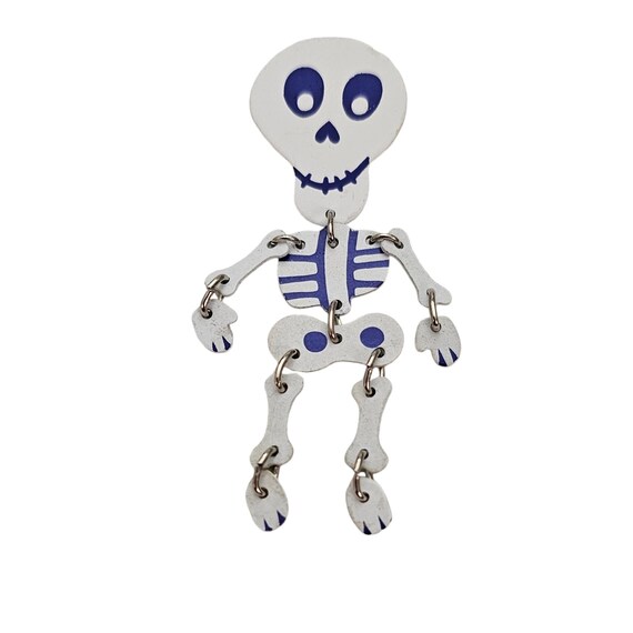 Hallmark Articulated Dancing Skeleton Lapel Pin L441