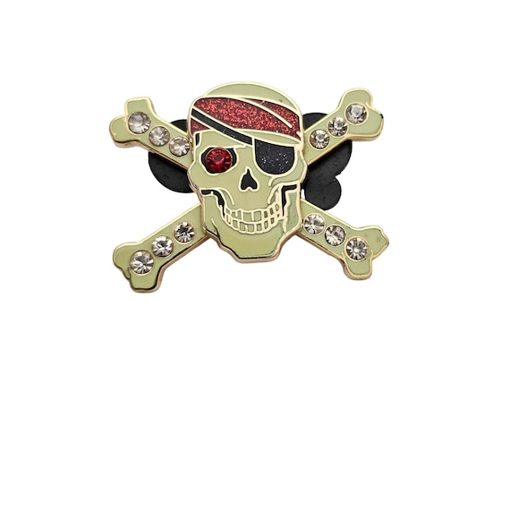 Disney Pirates Of The Caribbean Skull Trading Pin J751