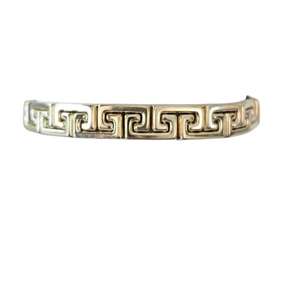 Sterling Silver Milor Made In Italy C Chain Link Bracelet