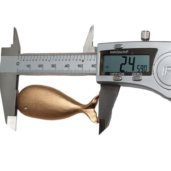 R.J. Graziano Gold-Tone Whale Pin Brooch - image 7