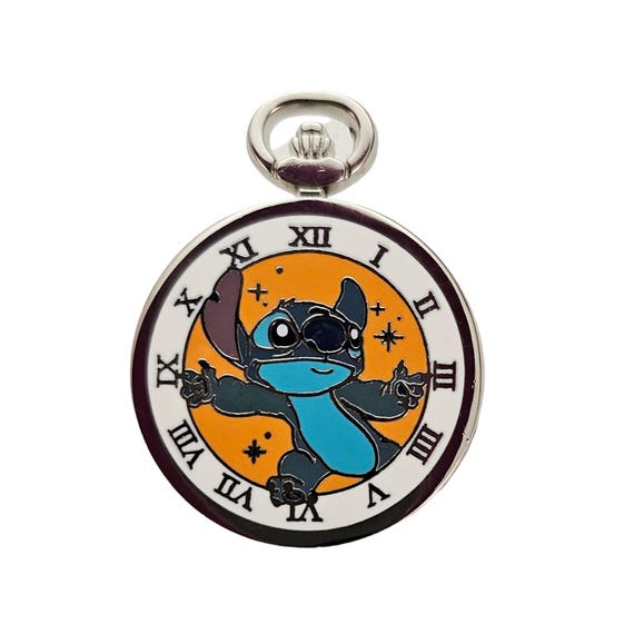 Disney Stitch Pocket Watch Pin L350