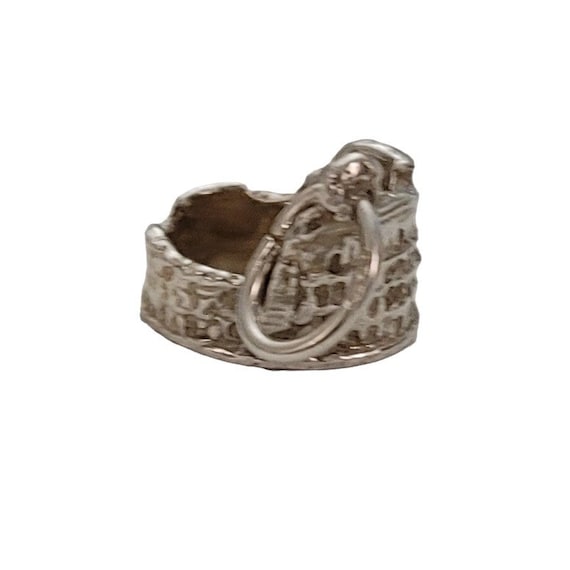 800 Silver Roman Colosseum Charm E327