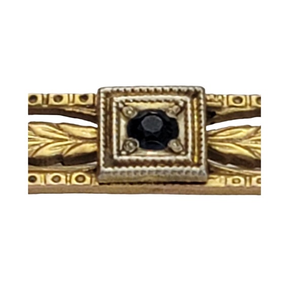 10k Yellow Gold Bar Lapel Brooch Pin, 2.85 Grams … - image 3