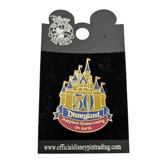 Disney 50th Anniversary Happiest Homecoming Pin