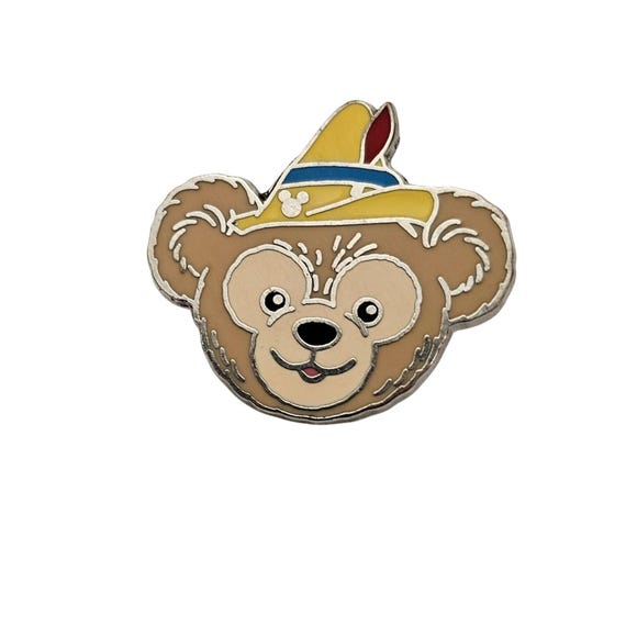 Disney DLR Hidden Mickey Series Duffy The Disney Bear Pin C751