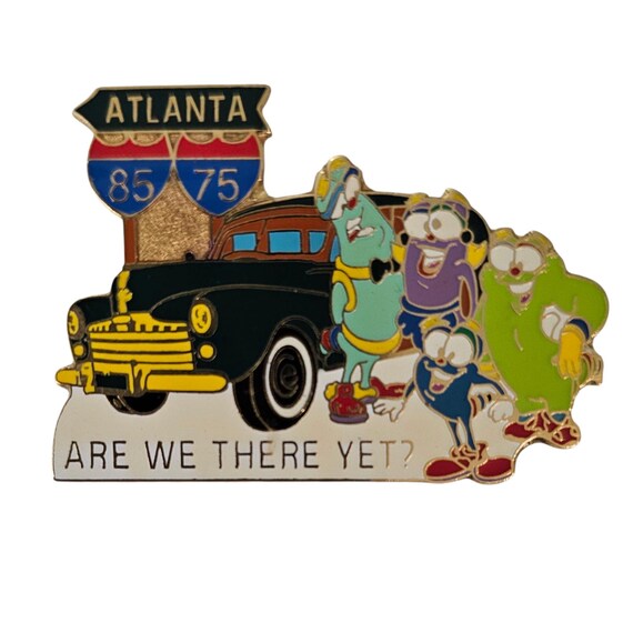 Atlanta Olympics Are We There Yet Pin