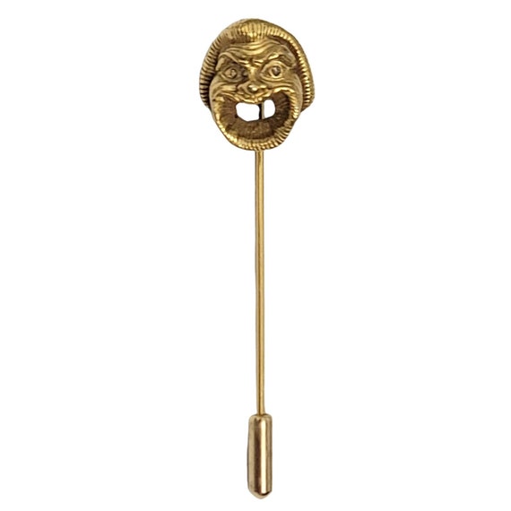 MMA Museum Replica 1980’s Open Mouth Man Stick Pin, Signed