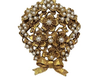 ☆TATIANA☆ 3 set pearl mix brooch set SE0139 TDY Thea Dress Accessories Pearl Brooch Rhinestone Diamante