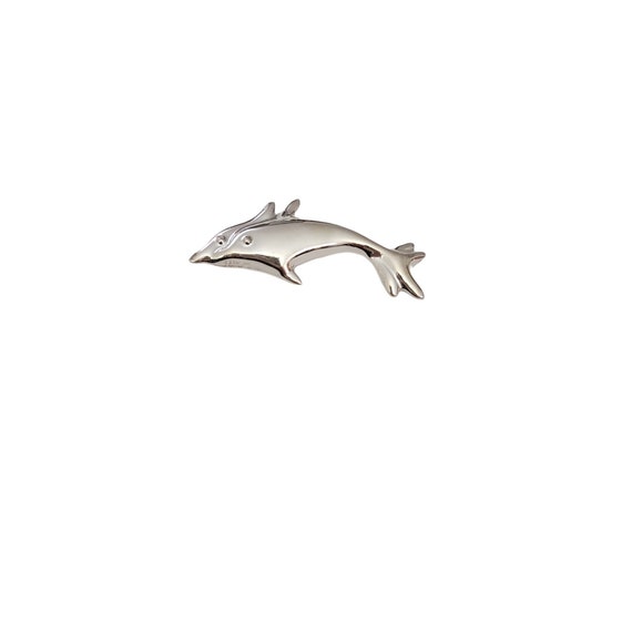 Sterling Silver Mexico Two Swimming Dolphin Duo B… - image 5