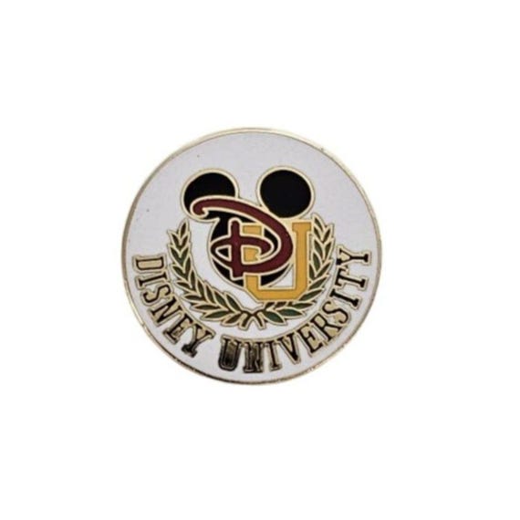 Disney University Pin, DU Logo Mickey Pin