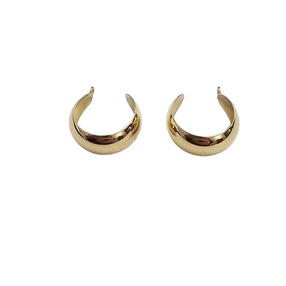 14K Yellow Gold Carla Hoop Jackets Pierce C987