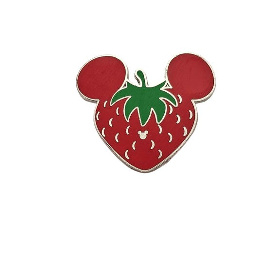 Disney Minnie Strawberry Hidden Mickey Series 2008 Trading Pin C908