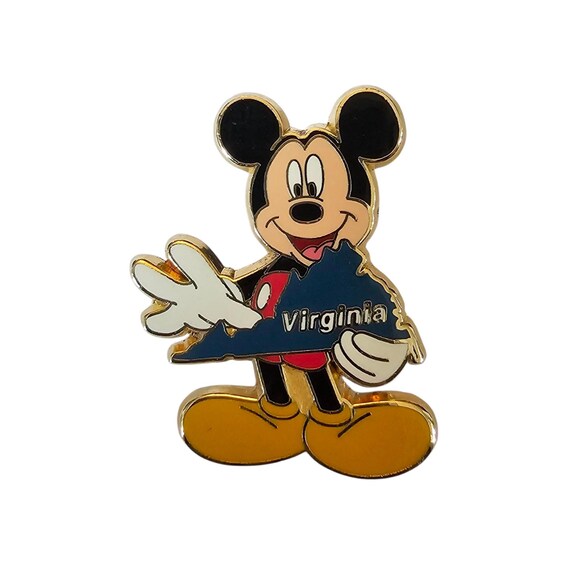 Disney Mickey 12 Months Of Magic State Virginia Pin