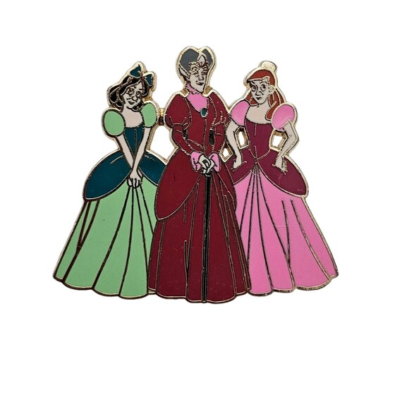 Disney 2008 Cinderella's Lady Tremaine, Anastasia Drizella Trade Pin L464
