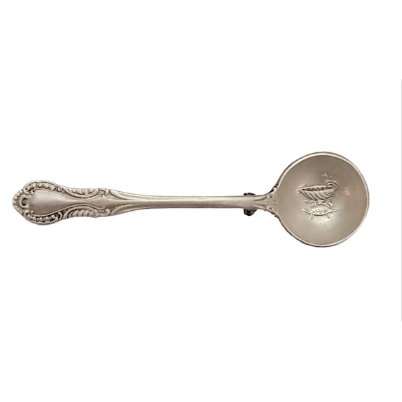Southern Colonial By Fine Arts Sterling Spoon Pin… - image 1