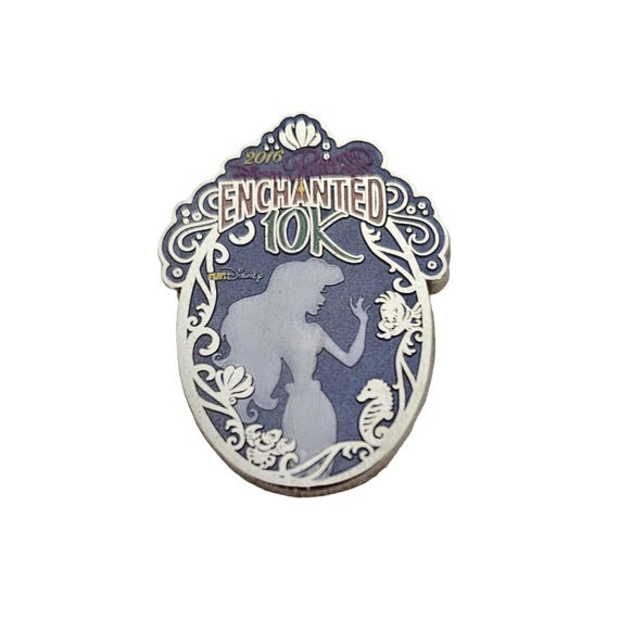 Disney 2016 Princess 1/2 Marathon Weekend Enchanted 10K Pin L308