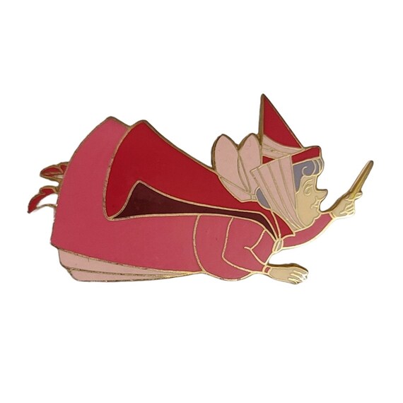 Disney 2002 Walt Disney's Sleeping Beauty Fairy Flora Trade Pin E07
