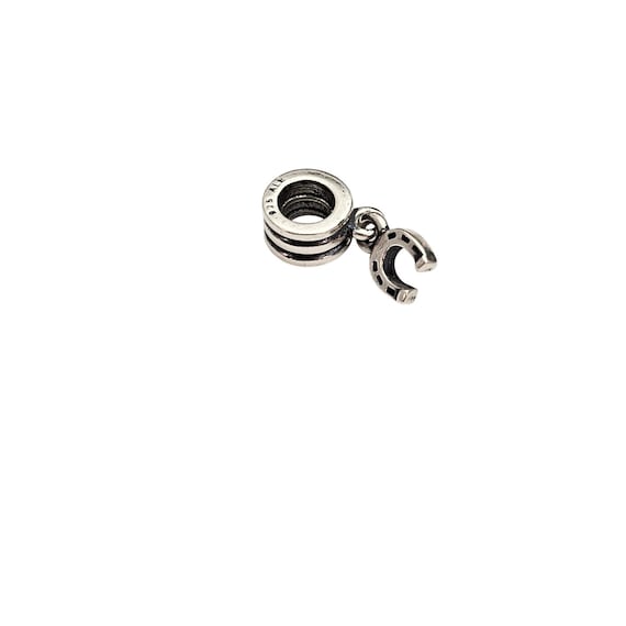 Pandora Sterling Silver Horseshoe Charm Bead J487