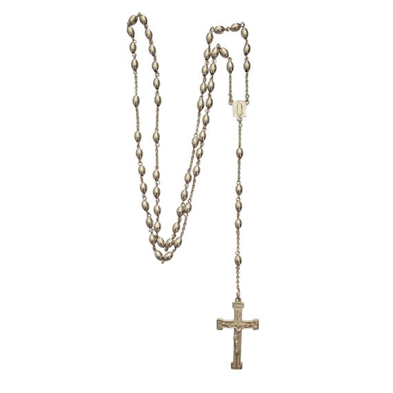 Sterling Silver Rosary Mexico L852
