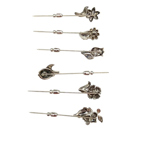 Judith Jack Sterling Silver Reflections Stick Pin… - image 8