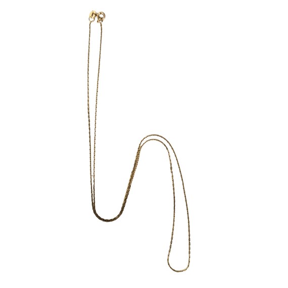 14K Yellow Gold Link Chain Necklace, 20-inches Long  L172