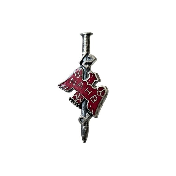 Sterling National Home Builder 12 Penny Lapel Pin