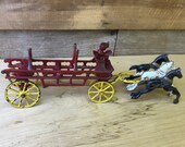 Cast Iron Fire Wagon