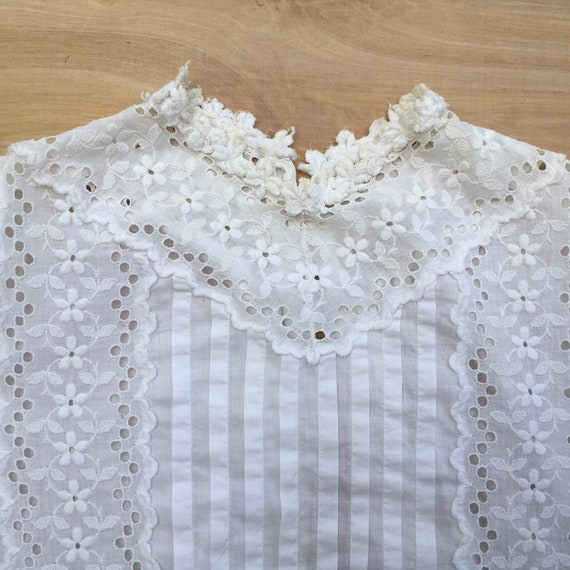 Blouse Antique Women's Shirt 1800s - image 7
