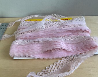 17 Yards Pink Vintage Trim