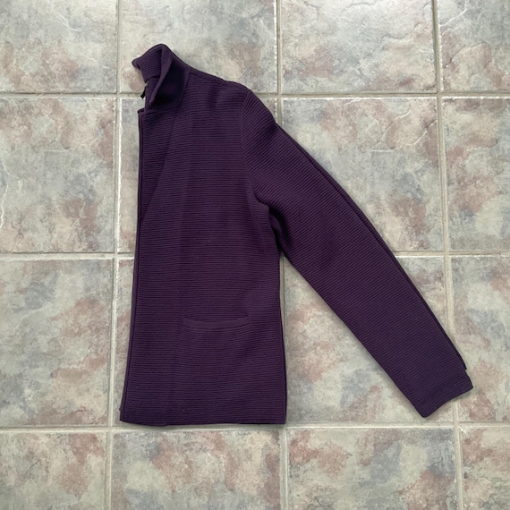 Talbots Wool Sweater Jacket Medium - image 11