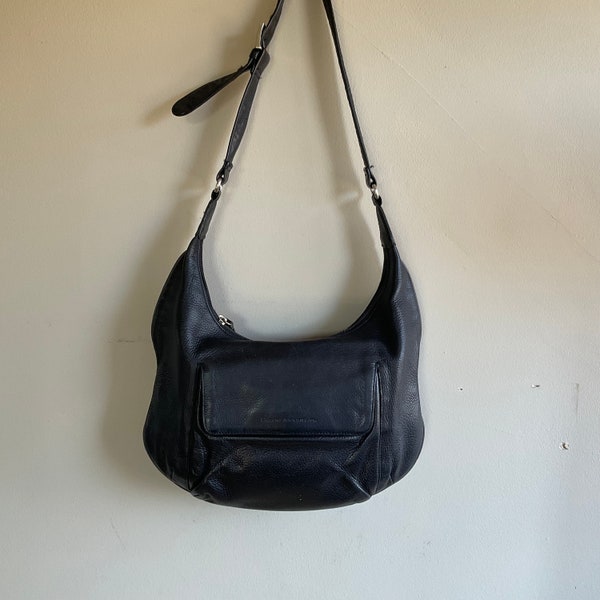 Stone Mountain Black Leather Purse