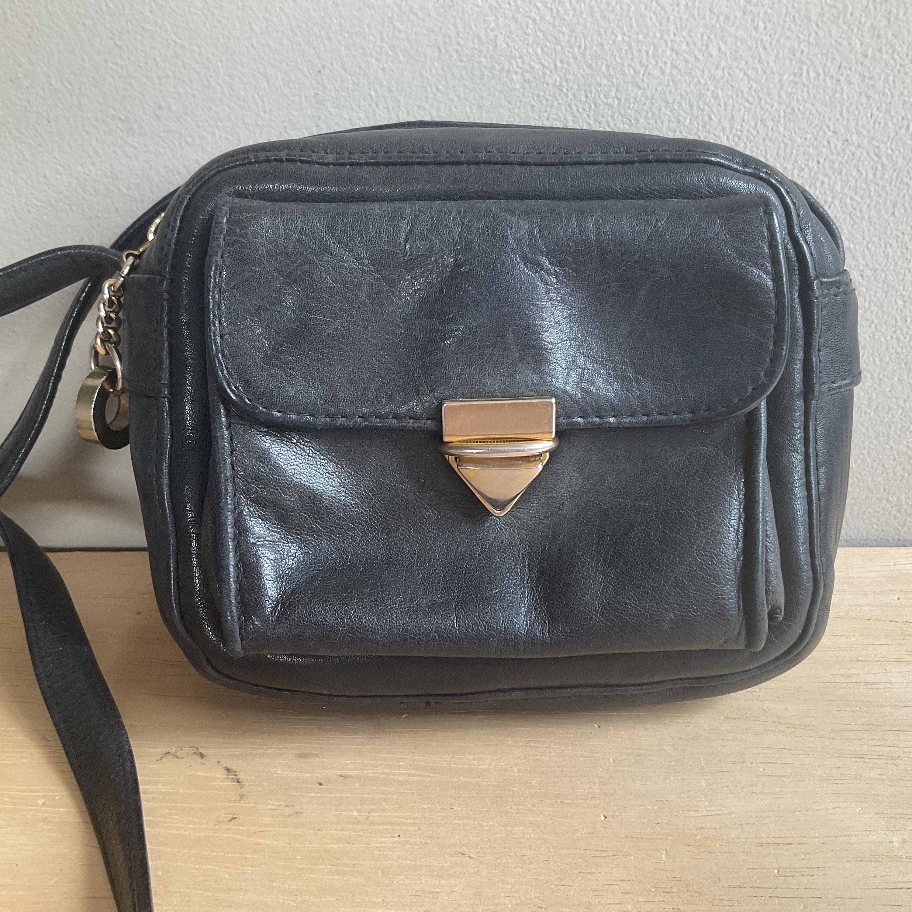 Perlina Black Leather Belt Bag Fanny Pack Crossbody Purse Perlina Leather Crossbody Bags for Women for sale - eBay main image 3