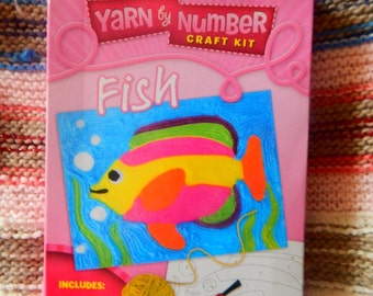 yarn by number craft kit